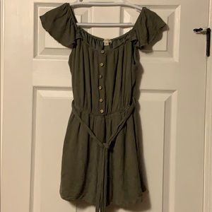 Olive romper